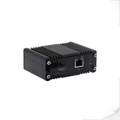 Mini Industrial 1000BASE-X naar 10/100/1000BASE-T 90W PoE++ Media Converter
