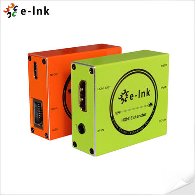 Mini HDMI over CAT5/CAT6 Extender met IR - 165ft (50m)