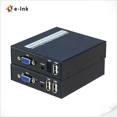 USB VGA KVM over CAT5/6 UTP Extender tot 1080P@60Hz