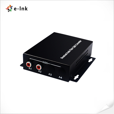 2Ch RCA-Audio over Vezel Optische Convertor