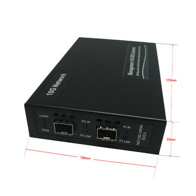 Stand-alone Web-Smart 10G OEO Converter (3R Repeater)