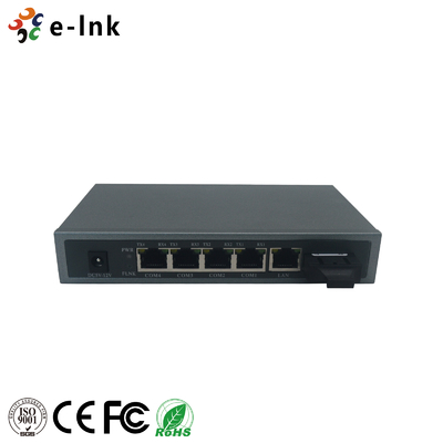 RS422 Serieel naar Glasvezel/Ethernet Converter