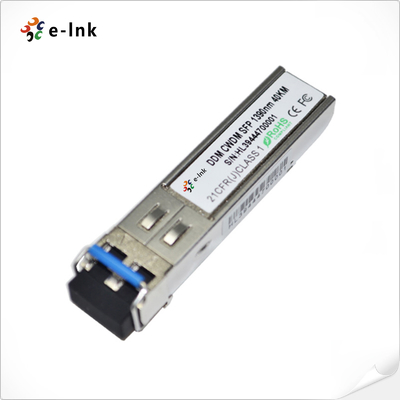 HD-SDI CWDM 1270~1610nm 80 km digitale video SFP optische transceiver (MSA)