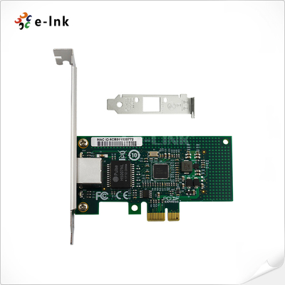 PCI-Express 10/100/1000M Gigabit Copper Network Card (gebaseerd op Intel I210)