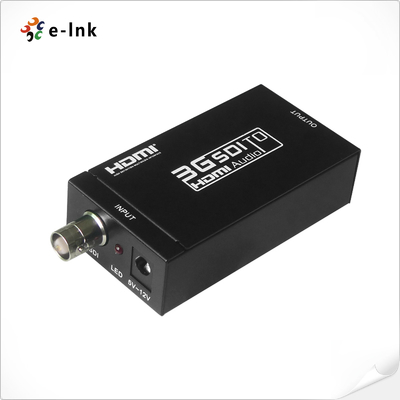 3G-SDI naar HDMI Converter Ondersteunt SMPTE 425M (Niveau A en Niveau B), SMPTE 424M, SMPTE 292M, SMPTE 259M-C