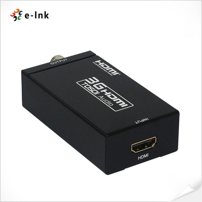 HDMI naar 3G-SDI converter ondersteunt SDI-uitgangsafstand tot 100 meter (3G-SDI), 200 meter (HD-SDI) of 300 meter (SD-SDI)