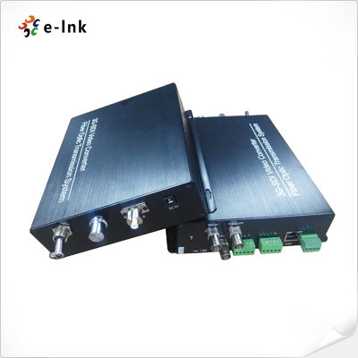 3G HD SDI Glasvezel Multiplexer met RS422 Audio Ethernet Tally Intercom Return Video