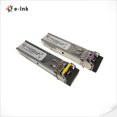 HD-SDI CWDM SFP-optische transceiver 1270-1610nm 40 km MSA-conform