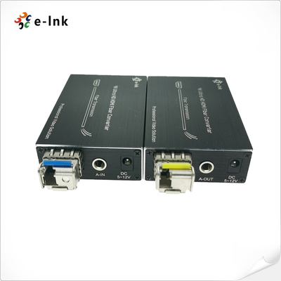 Fabrieksprijs 4K HDMI Fiber Extender met External Audio tot 80km Video Converter
